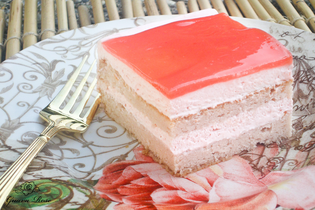 Guava Chiffon Cake