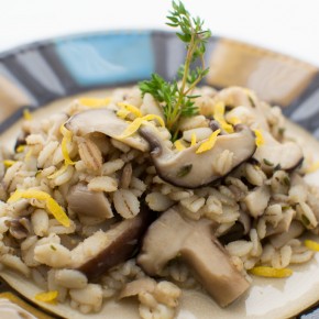 Mushroom Barley Pilaf